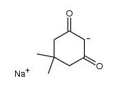 sodium enolate of dimedone Structure