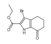 ETHYL 3-BROMO-7-OXO-4,5,6,7-TETRAHYDRO-1H-INDOLE-2-CARBOXYLATE picture