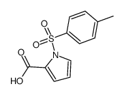 1-tosyl-1H-pyrrole-2-carboxylic acid结构式