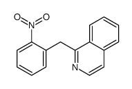 1-[(2-nitrophenyl)methyl]isoquinoline Structure