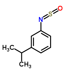 1-Isopropyl-3-(sulfinylamino)benzene structure