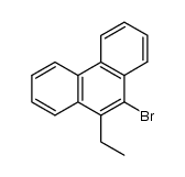 9-Brom-10-ethyl-phenanthren Structure