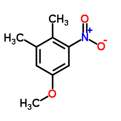 5-Methoxy-1,2-dimethyl-3-nitrobenzene Structure