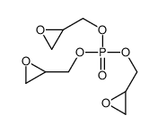 tris(oxiran-2-ylmethyl) phosphate Structure