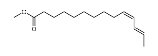 (10Z,12E)-10,12-Tetradecadiensaeure-methylester Structure