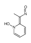 1-hydroxy-2-(1-nitrosoethylidene)pyridine Structure
