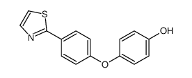 4-[4-(1,3-thiazol-2-yl)phenoxy]phenol Structure