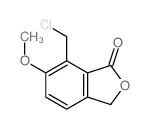 1(3H)-Isobenzofuranone,7-(chloromethyl)-6-methoxy- structure