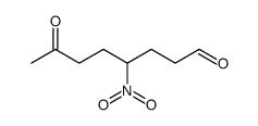 4-nitro-7-oxooctanal Structure