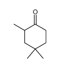 2,4,4-Trimethylcyclohexanone结构式