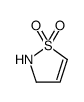 2,3-dihydro-1,2-thiazole 1,1-dioxide结构式