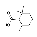 (S)-α-cyclogeraniumsaeure Structure