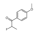 1-Propanone, 2-fluoro-1-(4-methoxyphenyl)- (9CI) picture