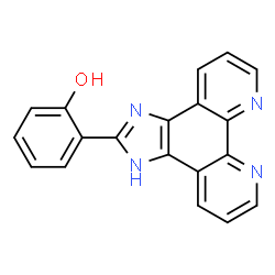 2-(2-hydroxyphenyl)imidazole[4,5f][1,10]phenanthroline结构式
