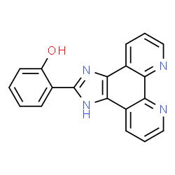 2-(2-hydroxyphenyl)imidazole[4,5f][1,10]phenanthroline structure