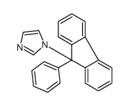 1-(9-phenylfluoren-9-yl)imidazole Structure