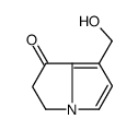 2,3-Dihydro-7-(hydroxymethyl)-1H-pyrrolizin-1-one Structure