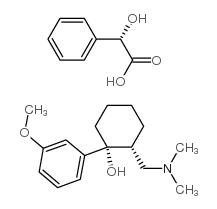 (+)-cis-tramadol (s)-(+)-mandelate结构式