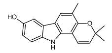 3,11-Dihydro-3,3,5-trimethylpyrano[3,2-a]carbazol-8-ol picture