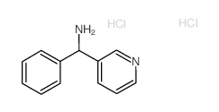 C-Phenyl-C-pyridin-3-yl-methylaminedihydrochloride结构式