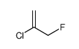 2-chloro-3-fluoroprop-1-ene Structure