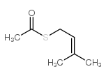 S-prenyl thioacetate结构式