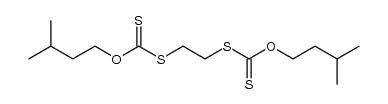 1,6-dithio-2,5-dithia-adipic acid O,O'-diisopentyl ester Structure