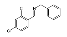 N-benzyl-1-(2,4-dichlorophenyl)methanimine结构式