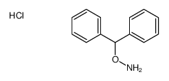 O-BENZHYDRYLHYDROXYLAMINE HYDROCHLORIDE结构式