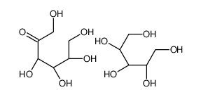 (3S,4R,5R)-1,3,4,5,6-pentahydroxyhexan-2-one,(2S,4R)-pentane-1,2,3,4,5-pentol结构式