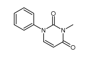 3-methyl-1-phenyluracil Structure