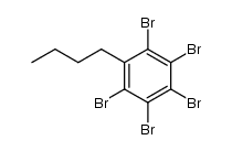 pentabromo-butyl-benzene Structure