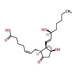 11β-Prostaglandin E2 Structure