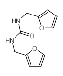 Urea,N,N'-bis(2-furanylmethyl)- Structure