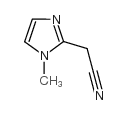 1H-Imidazole-2-acetonitrile,1-methyl-(9CI) structure