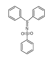 N-Phenylsulfonyl-S,S-diphenylsulfilimine Structure