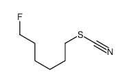 Thiocyanic acid 6-fluorohexyl ester结构式