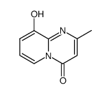 2-methyl-9-hydroxy-4H-pyrido(1,2-a)pyrimidin-4-one Structure