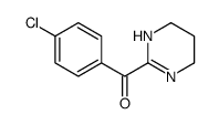 (4-chlorophenyl)-(1,4,5,6-tetrahydropyrimidin-2-yl)methanone结构式