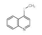 4-methylsulfanylquinoline Structure