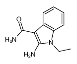1H-Indole-3-carboxamide,2-amino-1-ethyl-(9CI) Structure