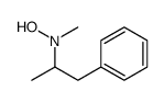 N-methyl-N-(1-phenylpropan-2-yl)hydroxylamine Structure