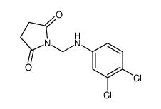 1-{[(3,4-Dichlorophenyl)amino]methyl}-2,5-pyrrolidinedione Structure