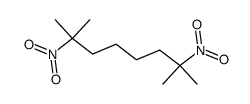 2,7-Dimetyl-2,7-dinitrooctane结构式