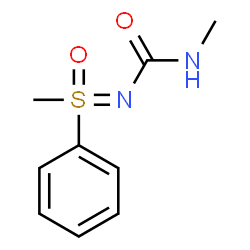 S-Methyl-N-[(methylamino)carbonyl]-S-phenylsulfoximide结构式