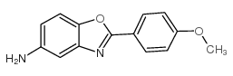 2-(4-METHOXY-PHENYL)-BENZOOXAZOL-5-YLAMINE structure