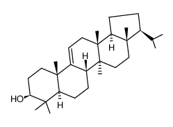 Isoarborinol Structure