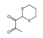 1-(1,3-dithian-2-yl)propane-1,2-dione Structure