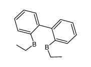 1,2-(2,2'-biphenylylene)-1,2-diethyldiborane结构式