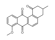 3,4-Dihydro-8-methoxy-3-methylbenz[a]anthracene-1,7,12(2H)-trione picture